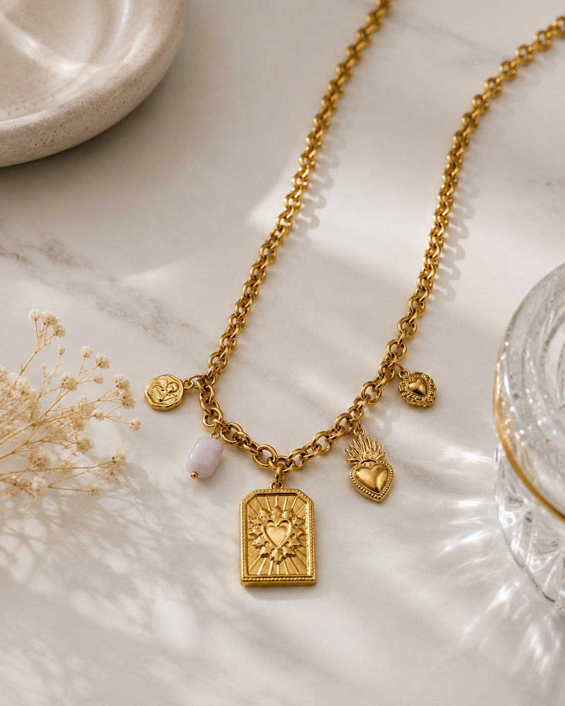 Celestial Heart Necklace