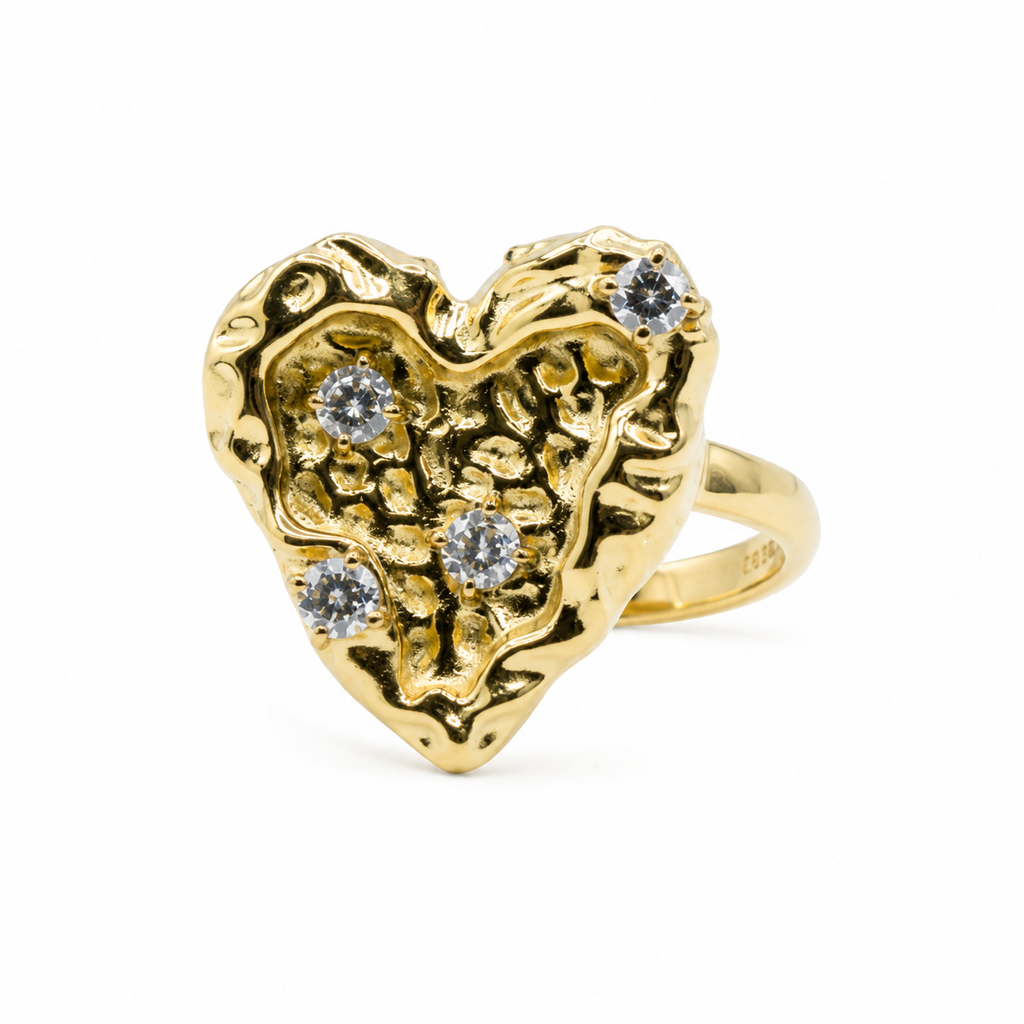 Shiny Heart Ring