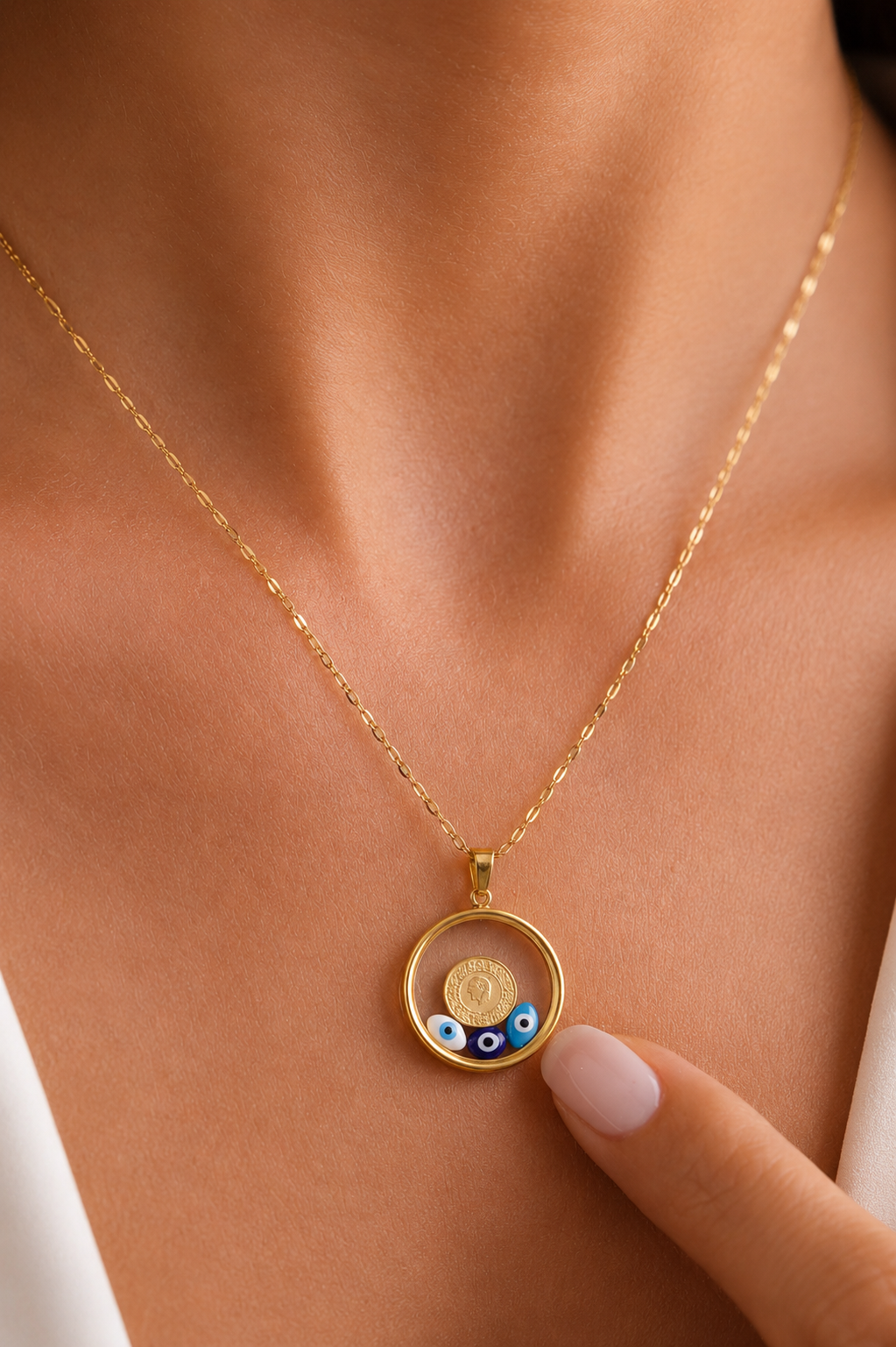 Round Evil Eye