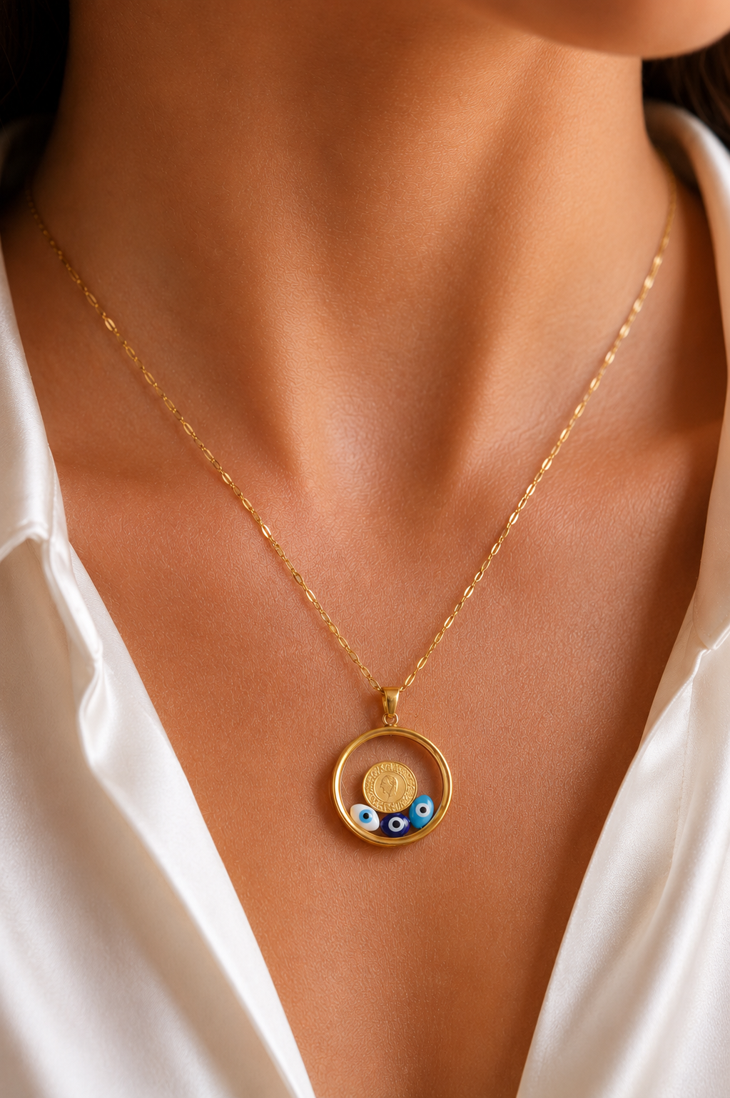 Round Evil Eye