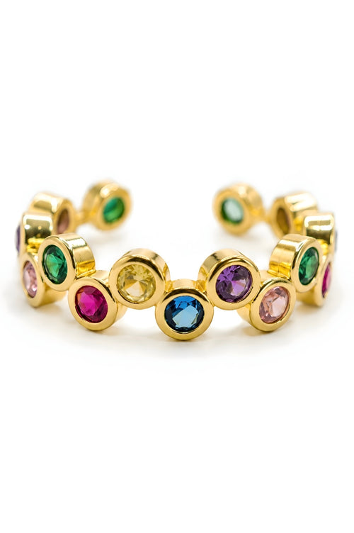 14K Gold Plated Aurora Ring