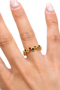 14K Gold Plated Aurora Ring