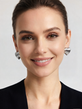 Silver Heart Earrings