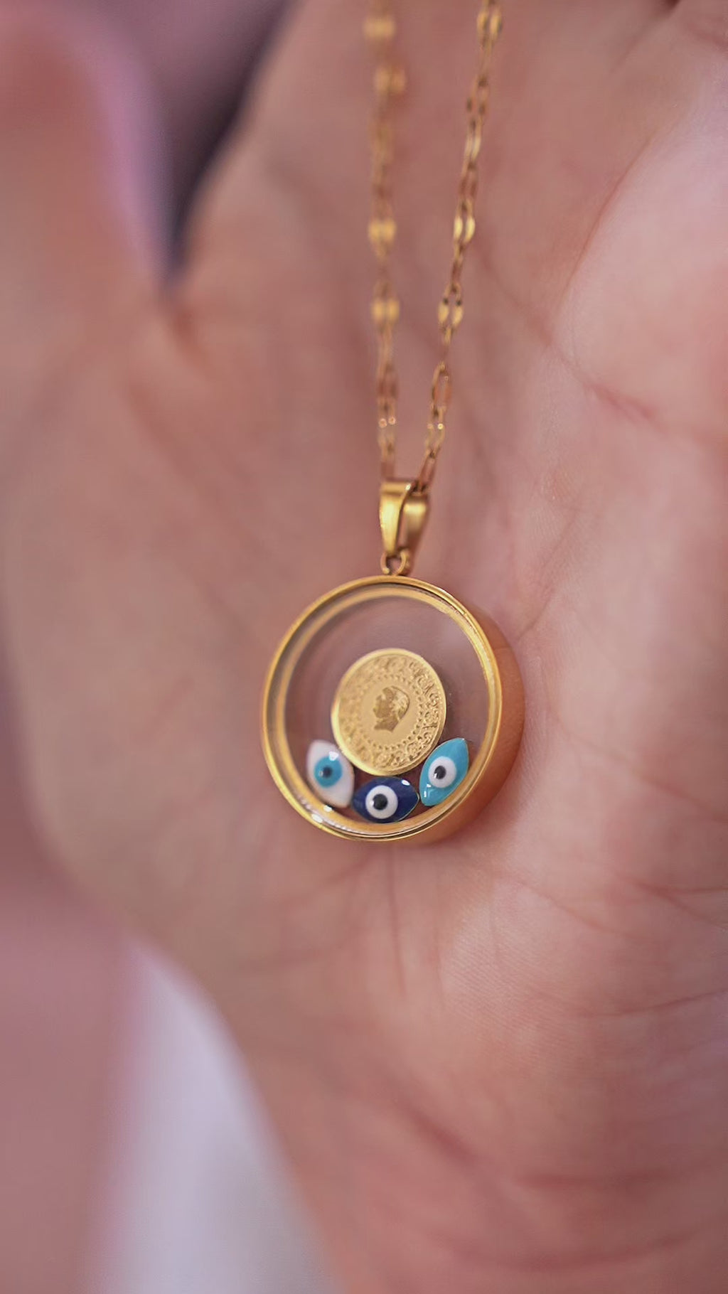 Round Evil Eye